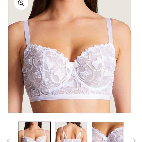 Aubade Viktor and Rolf Deep Demi Cup Bra, 38E